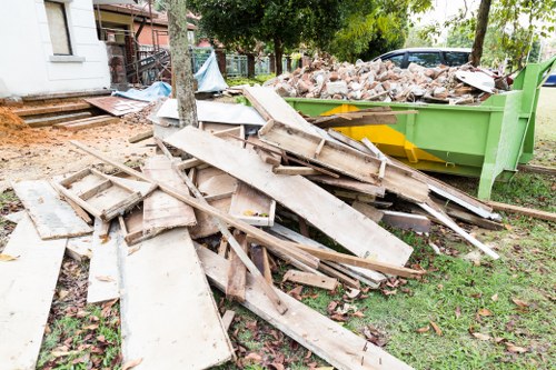 Professional waste removal service in Hampstead office