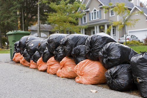 Eco-friendly disposal during loft clearance